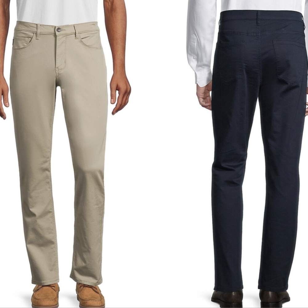 Perry Ellis Slim Stretch Five Pocket Chino Pants Size 32 x 30